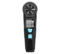AM10 Anémomètre numérique portable 5 modes m/s pour mph ft/min km/h 0,8-108 km/h ± 3 % précision ventilateur rotatif pour CVC industriel