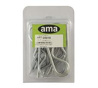AMA Goupille beta ø 4 (blister 10 pc) - Acier Argenté