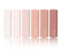 Amabro Petits Rubans Blancs, 6 Pièces Rouleau de Ruban de Correction Instantanée Mini Ruban Blanchissant Ensemble de Rouleaux de Correction Mignons pour Étudiants Employés de Bureau Fournitures de Pa