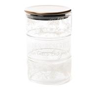 Amadeus Bocal de conservation en verre - Lot de 3