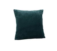 Amadeus Coussin carré à carreaux - Vert émeraude