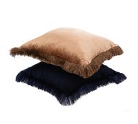 Amadeus Coussin décoratif carré - Bleu ivoire