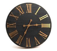 Amadeus Horloge murale bois - Noir