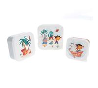Amadeus - Lot de 3 boites à goûter Ile aux pirates