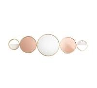 Amadeus Miroir mural rond décoratif - Multicolore