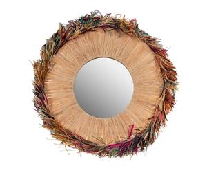 Amadeus miroir mural rond - multicolore