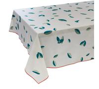 Amadeus Nappe rectangulaire coton - Blanc et vert