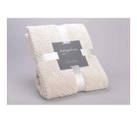 Amadeus Plaid Damier 130x170 cm - Crème