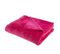 Amadeus Plaid Damier Fushia 130x170 cm Polyester Rose