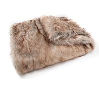 Amadeus Plaid Oslo 130x170 cm 85% acrylique 15% polyester Lavage délicat 30° ne pas repasser Taupe