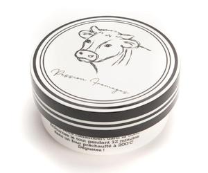 Amadeus Plat à four rond vache - Noir et blanc