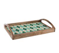 Amadeus Plateau de service rectangulaire - Vert
