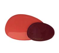 Amadeus Plateau ovale métal - Rouge
