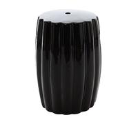 Amadeus - Tabouret Hortance Noir en céramique