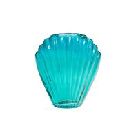 Vase Coquillage turquoise 22 cm