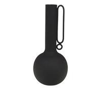 Amadeus Vase décoratif en métal - Noir