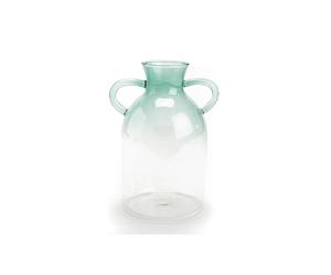Amadeus Vase en verre rond - Bleu