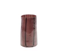 Amadeus Vase Ezra en verre - Rouge