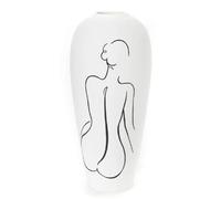 Amadeus Vase femme décoratif - Blanc