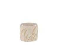 Amadeus Vase rond décoratif - Beige