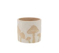 Amadeus Vase rond en béton - Marron