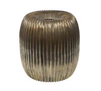 Amadeus Vase rond métal - Or