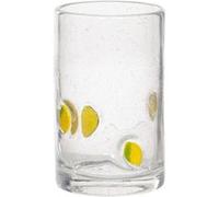 Amadeus Verre à eau Citron - Lot de 6 - Transparent - 13 cm Transparent
