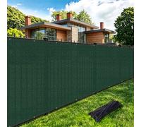 Amagenix Brise Vue Occultant Extérieur, 1.8X20m Vert, PEHD 130g/m² | Brise Vue Jardin, Résistant aux déchirures, Anti-UV Résistante au Vent, pour Grillage Terrasse Balcon