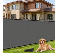 Amagenix Brise-vue occultant extérieur 1x20m Gris | Brise-vue jardin résistant aux déchirures, anti-UV et résistant au vent pour grillage, terrasse et balcon