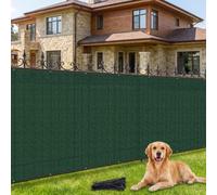Amagenix Brise Vue Occultant Extérieur, 1X20m Vert, PEHD 130g/m² | Brise Vue Jardin, Résistant aux déchirures, Anti-UV Résistante au Vent, pour Grillage Terrasse Balcon