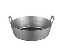 Amagogo Faitout à Compartiment Double Casserole Marmite Hotpot Inox 304 Épaisseur Renforcée Compatible Feux Induction Transfert Direct Table Poignées Solides, 34cm