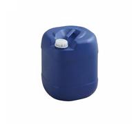 Amagogo Fût Chimique Bidon Conteneur Réservoir Tambour Robuste en PP avec Système de Fermeture Étanche Ergonomique Empilable pour Stockage de Liquides, Bleu, M