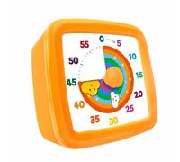 Amagogo Horloge Gestion du Temps Mécanique | Compte inversé Visuel, Rotatif, Minuteur 55 Minutes, pr Bureau, Enfants, Enseignants, Orange