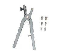 Amagogo Pince coupante pour Bracelets de Montre en Cuir, Outil Manuel en métal, Facile à Utiliser avec poignée Ergonomique, Outil à Ressort, Pince