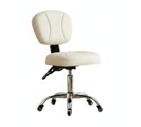 Amagogo Siège de Salon Pivotant Chaise de Coiffure Fauteuil Rotatif Tabouret à roulettes avec Vérin à Ajustable Dossier Incliné Surface Matelassée, Color to 5, Style to 5