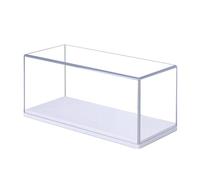 Amagogo Vitrine transparente en acrylique pour modèles réduits de voitures, à poser sur un comptoir, idéale pour les collectionneurs de voitures miniatures et, Échelle 1 64