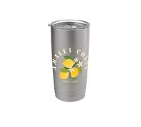 Amalfi Coast Italy Sorrento Capri Lemons Gobelet isotherme en acier inoxydable double paroi