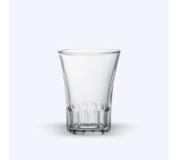 AMALFI - Tasse en verre transparent 20 cl (Lot de 4)