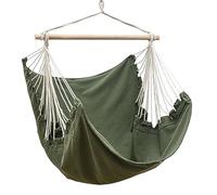 AMANKA Chaise Suspendue Exterieur XL - 155x125 Fauteuil Suspendu Balancelle de Jardin Fauteuil a Suspendre Fauteuil Relax Intérieur Siege Suspendu Exterieur Balancelle 1 Place Fauteuil Siège Suspendu