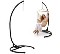 AMANKA Jusqu'à 150kg : Support pour Fauteuil Suspendu - Support Chaise Suspendue 210cm - Cadre Aesthetic pour Fauteuil de Jardin Siege Suspendu Fauteuil a Suspendre - Support Sac de Frappe sur Pied