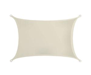AMANKA UPF50+ Voile d'ombrage UV - 2x3 m Polyester Rectangle Protection Solaire - Toile Hydrofuge