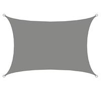 AMANKA UPF50+ Voile d'ombrage UV - 3x4 m Polyester Rectangle Protection Solaire - Toile Hydrofuge