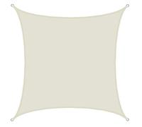 AMANKA UPF50+ Voile d'ombrage UV - 4x4 m Polyester Carré Protection Solaire - Toile Hydrofuge