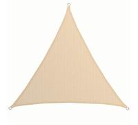 AMANKA Voile d'ombrage UV - 2x2x2 HDPE Triangle Protection Solaire - Toile de Jardin Balcon Beige