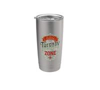 Amateur de chef d'arrière-cour amateur de BBQ Therapy Zone Gobelet isotherme en acier inoxydable double paroi