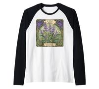 Amateur de Plantes botaniques de Sauge Art Nouveau Manche Raglan