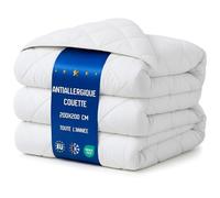 Amazinggirl Couette 200x200 cm - edredon Toutes Saisons 1 ou 2 Personne et couettes pour lit sans Housse Blanche en Microfibre 200 x 200 cm Oeko-Tex