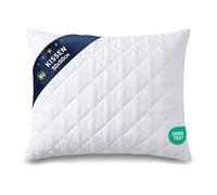 Amazinggirl Coussin 30x50 cm - Oreiller de lit en Microfibre Douce certifié Oeko-tex - Coussins pour canapé lit et Salon oreillers Moelleux Lavable à 60 degrés Respirant Forme Stable Blanc 30 x 50 cm