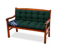 Amazinggirl Coussin Banquette de Jardin 150x100 cm - Coussins de Banc canapé et pour Palette Gros Impermeable Oreiller Exterieur o Interieur au Assise Vert