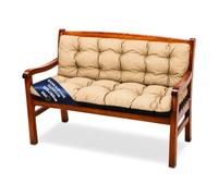 Amazinggirl Coussin Banquette de Jardin 180x100 cm - Coussins de Banc canapé et pour Palette Gros Impermeable Oreiller Exterieur o Interieur au Assise Beige